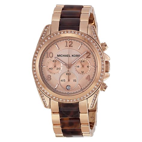 michael kors rose gold watch digital|mk rose gold watch sale.